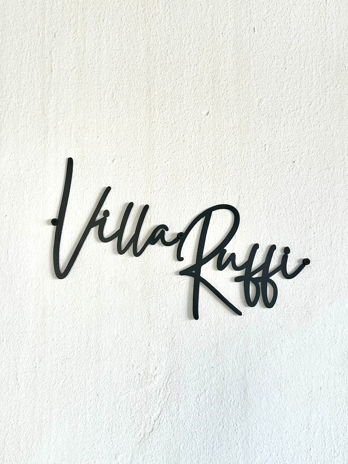 Villa Ruffi Mykonos, scorcio del cortile
